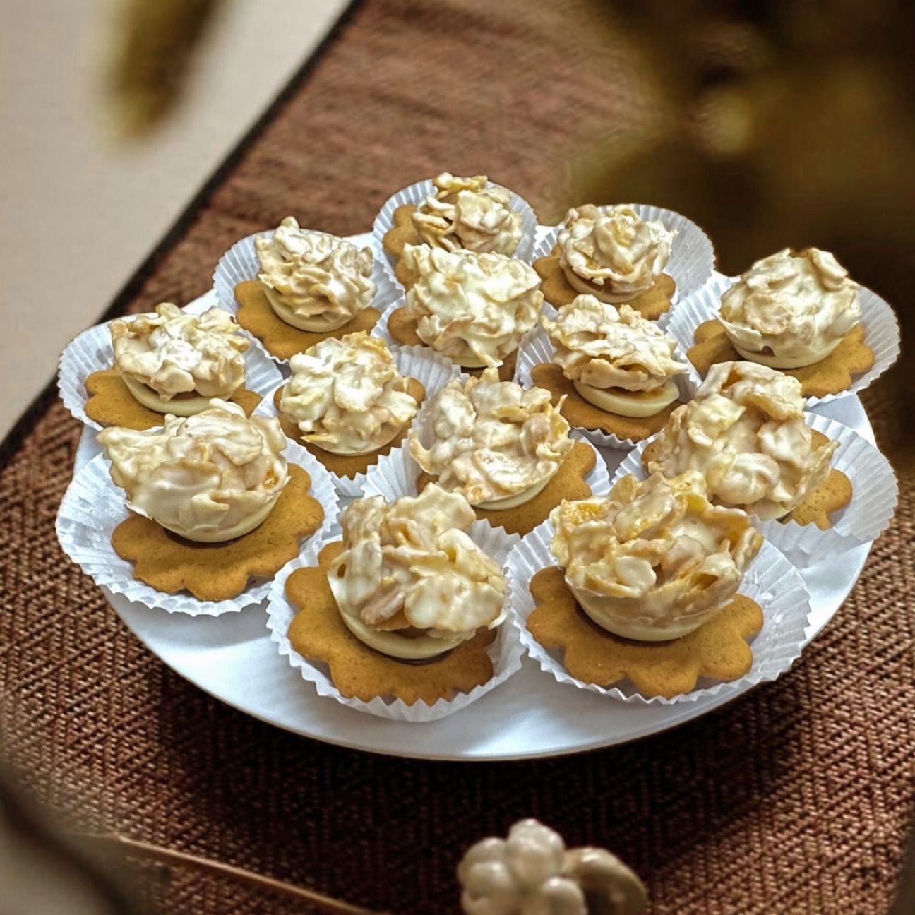 Roselline di Cioccolato e Dulce de Leche