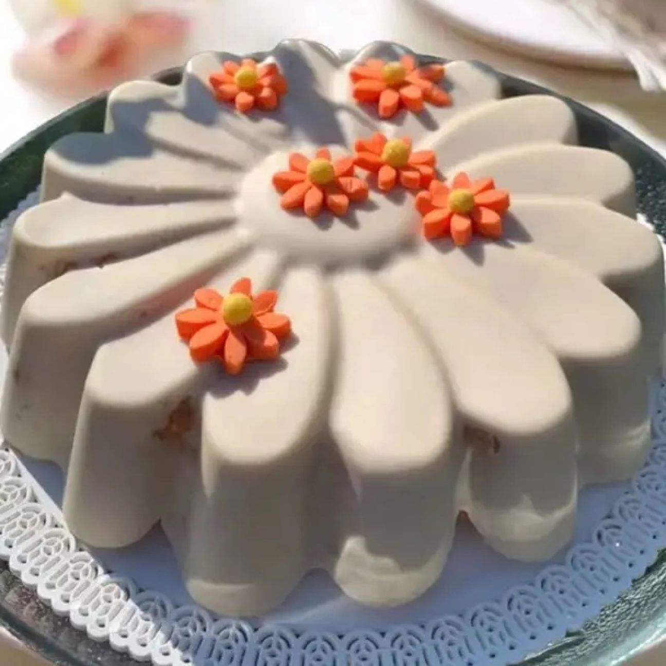 Torta di Carote e Mais glassata con Cioccolato