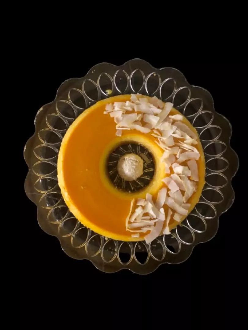 Flan di Cocco (Pudim de Coco)