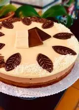 Ricetta Torta Mousse ai Tre Cioccolati