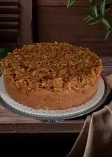 Ricetta Torta di Mais, Avena e Patata Dolce con Cornflakes Caramellati