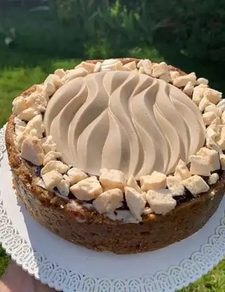 Ricetta Torta Panna Cotta Vegana al Caffè, Cioccolato e Vaniglia di Ortensio