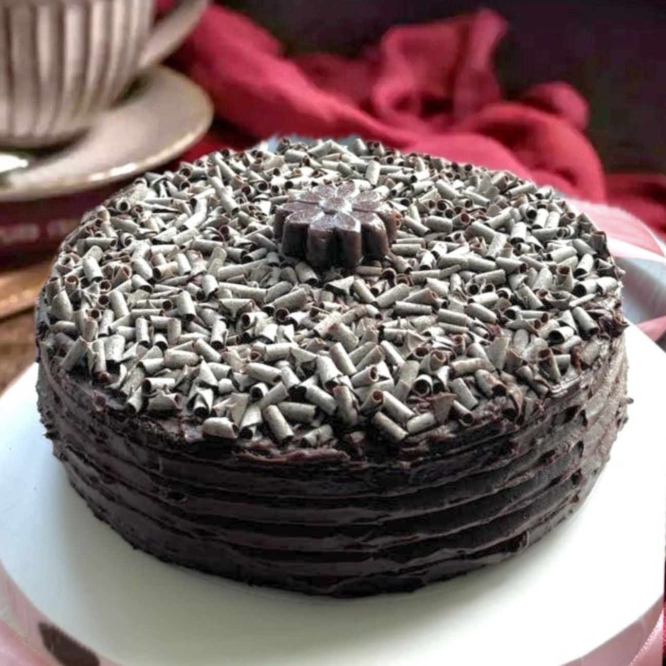 Devil's Food Chocolate Cake