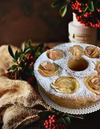 Ricetta Ciambella Sabbiosa alle Mele di Ortensio