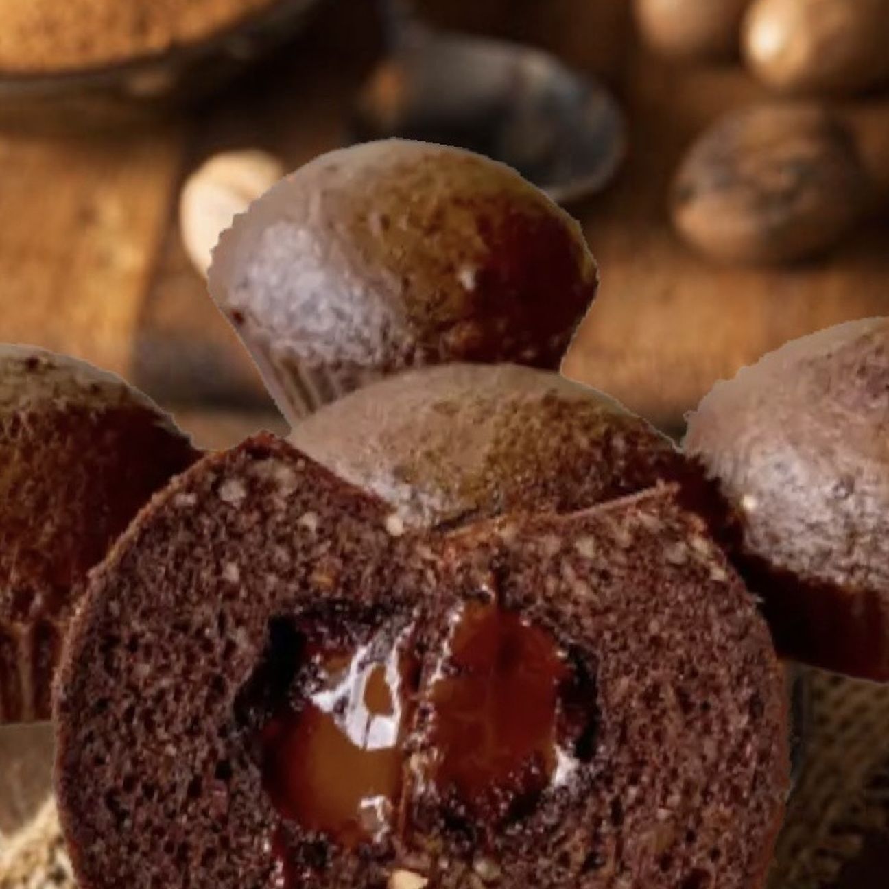 Cupcake al Cioccolato Gluten Free in Airfryer