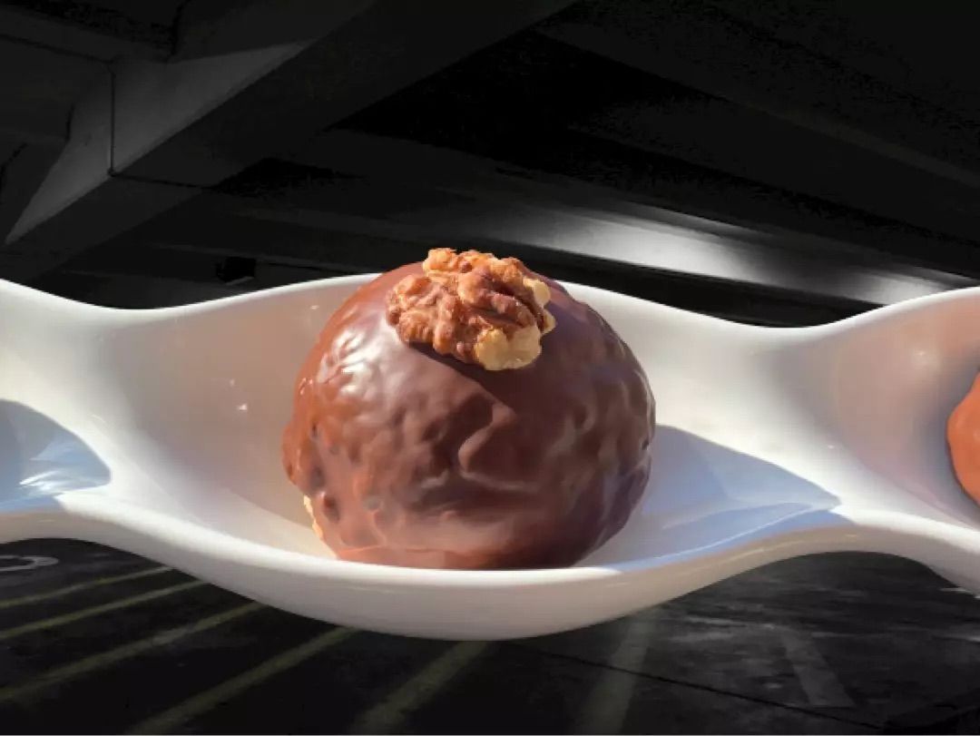 Noix Japonaise - Bignè Glassato al Cioccolato