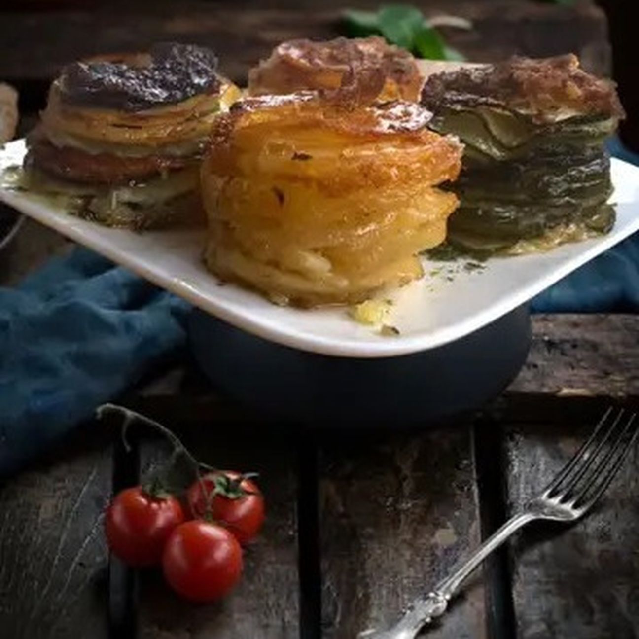 Millefoglie di Patate e Zucchine