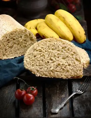 Ricetta Pane di Banana Fit con Avena, Senza Glutine e Vegano di Ortensio