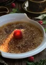 Ricetta Crème Brulée ai Lamponi