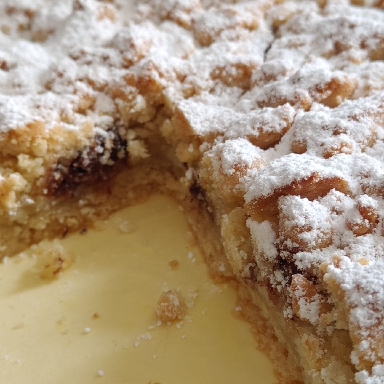 Sbriciolata alla ricotta e cioccolato