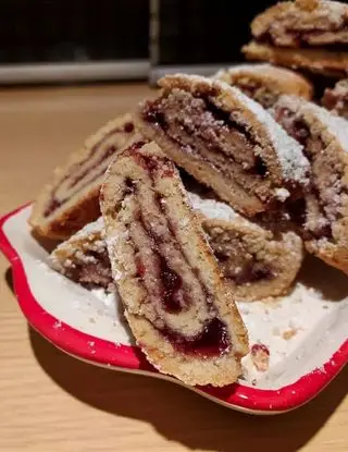 Ricetta Biscotti arrotolati con marmellata di Dolceosalato2020