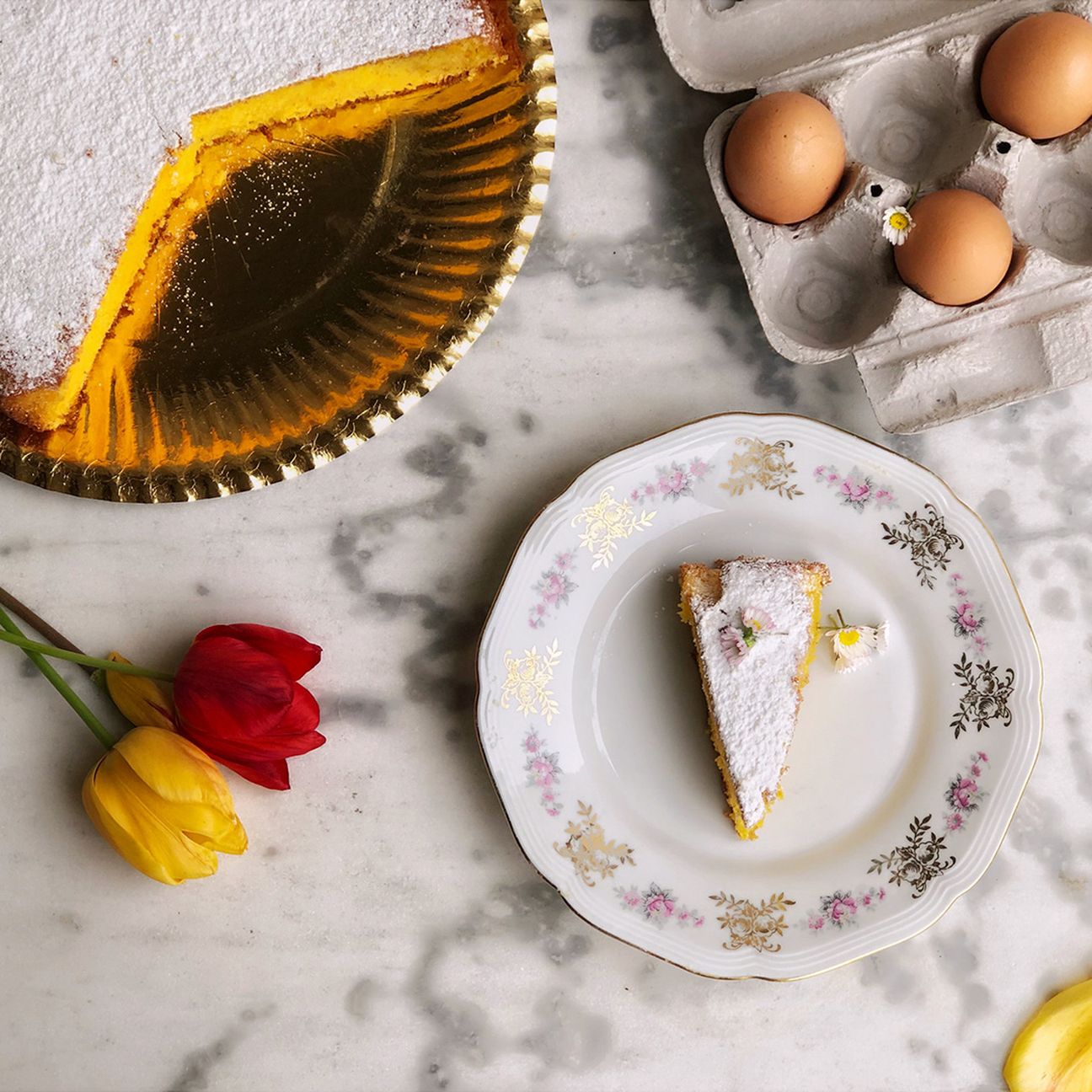 sofficissima torta di carote e mandorle pelate