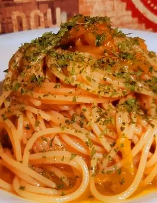 Ricetta Spaghetti con acciughe e datterini gialli di ledelizieditizy