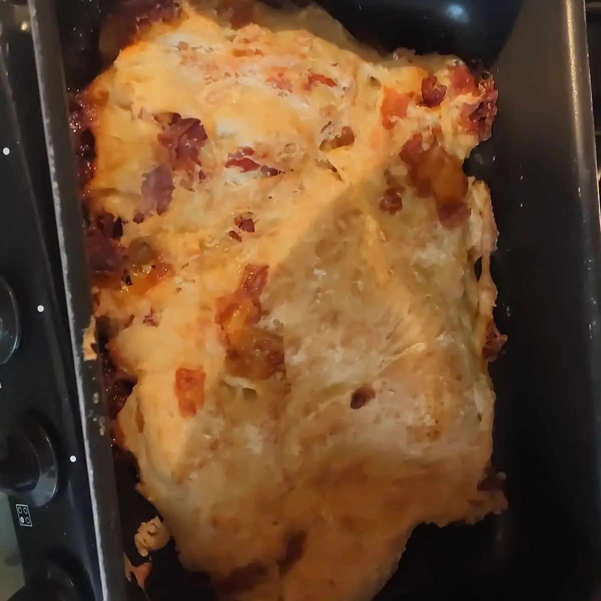 Ricetta Frittata schiacciata e caciocavallo di MarinaDeSeta82
