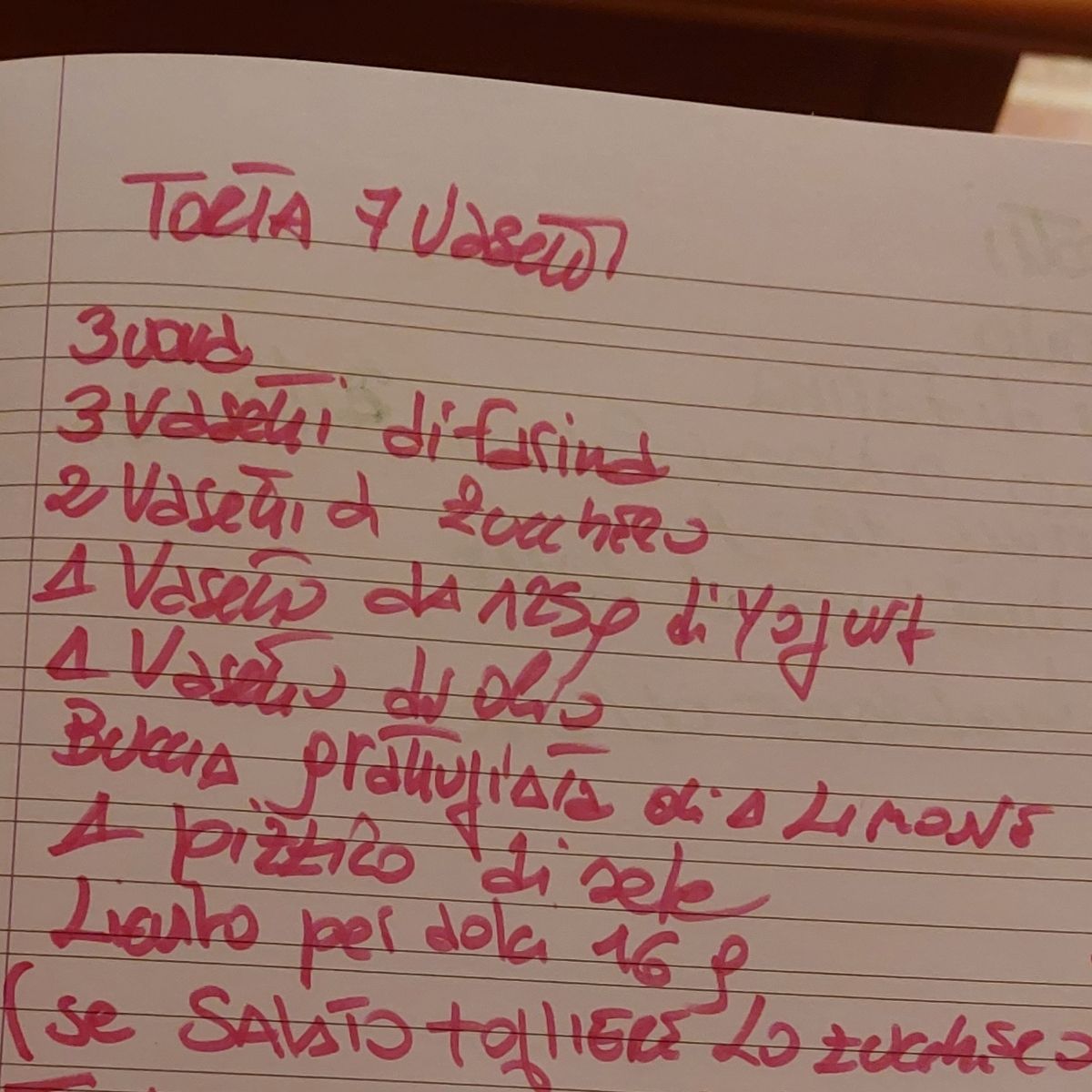 Torta 8 vasetti