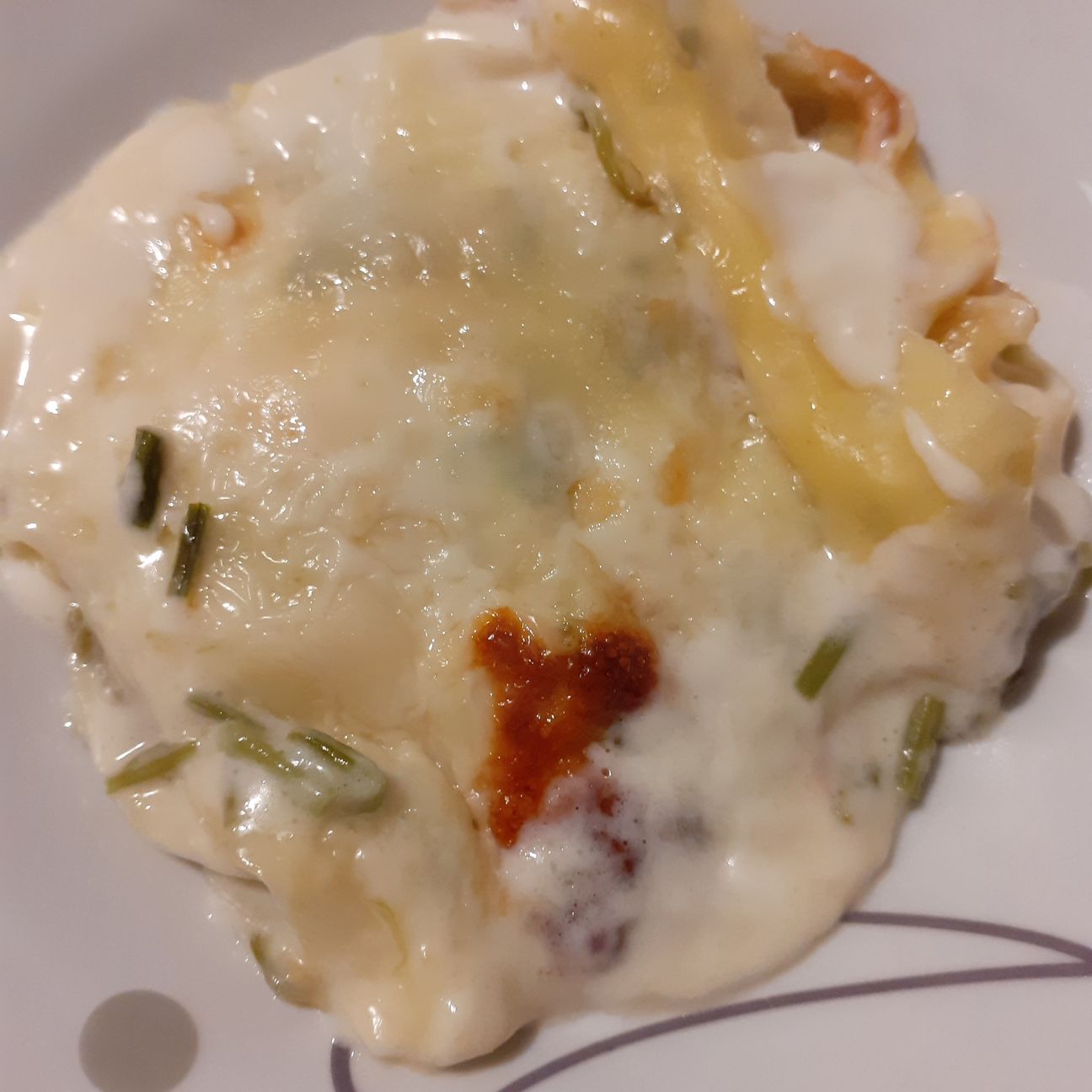 Pasta al forno con asparagi