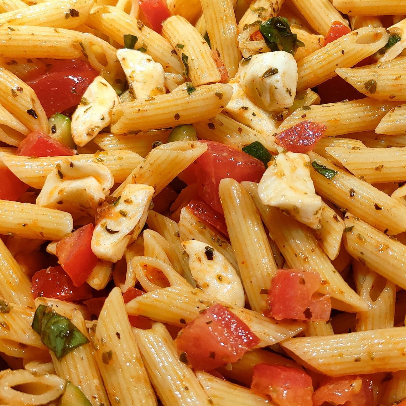 Pasta fredda all'italiana con Pimenton de la Vera