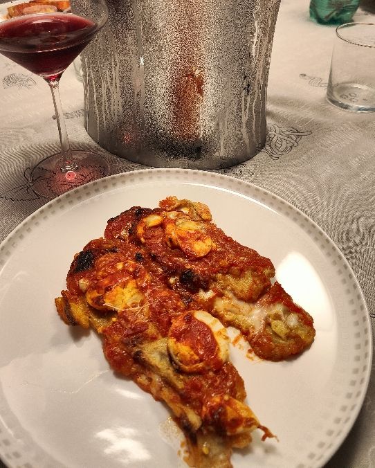 Parmigiana "pacca a pacca"