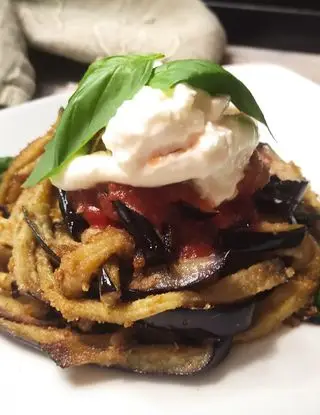 Ricetta Spaghetti di melanzane di gioiatraifornelli