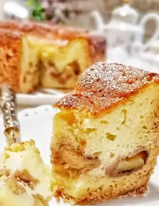 Ricetta Torta di mele alla yogurt greco, vaniglia e cannella. di Gianinabarcan1-5469