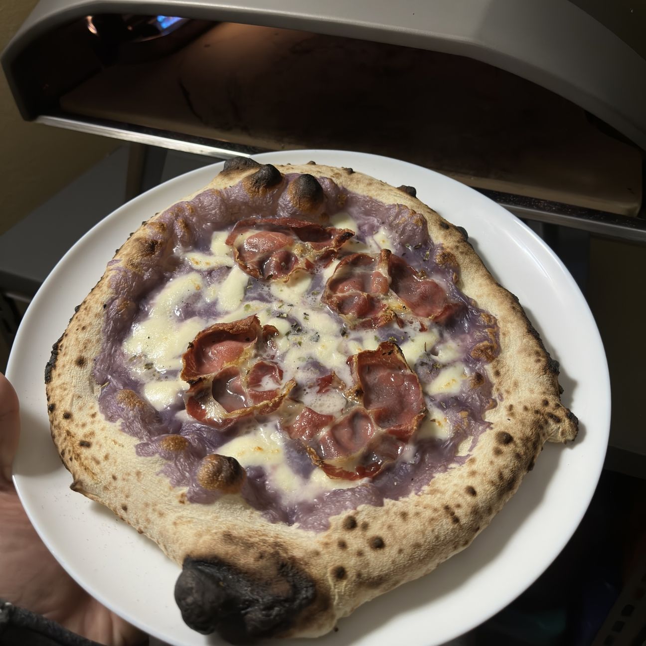 Pizza viola