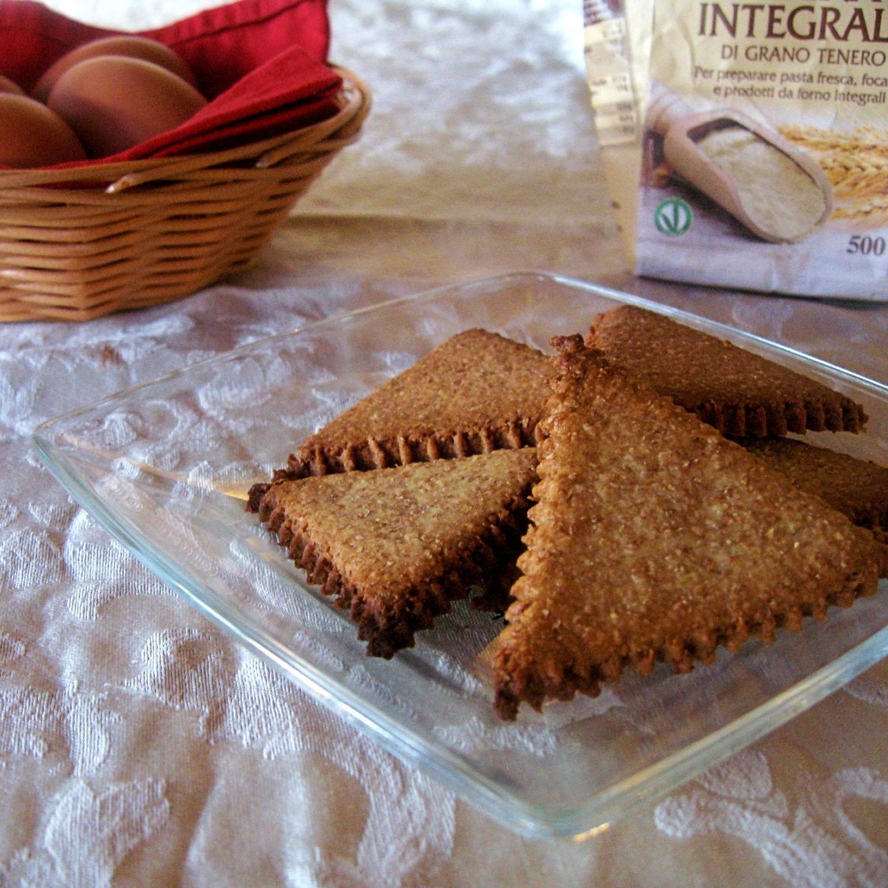 Biscotti integrali senza burro