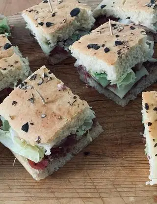 Ricetta Focaccia tramezzino di neveradiet