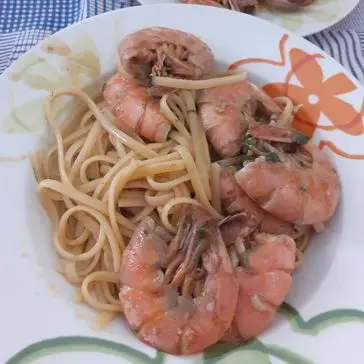 Ricetta Spaghetti ai gamberoni di jessica82