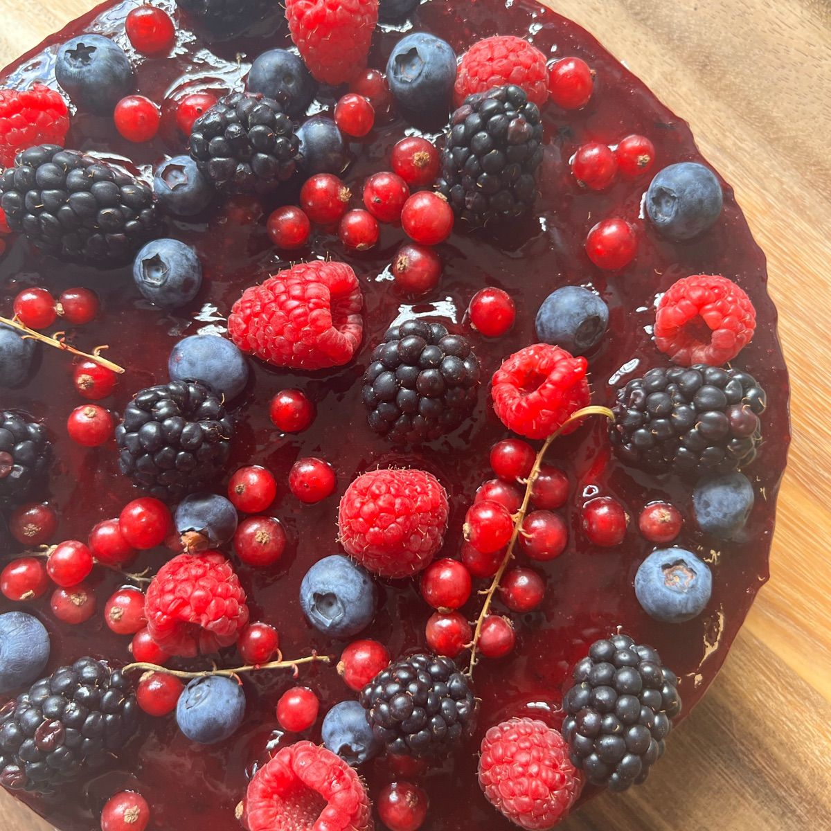 Cheesecake ai frutti di bosco