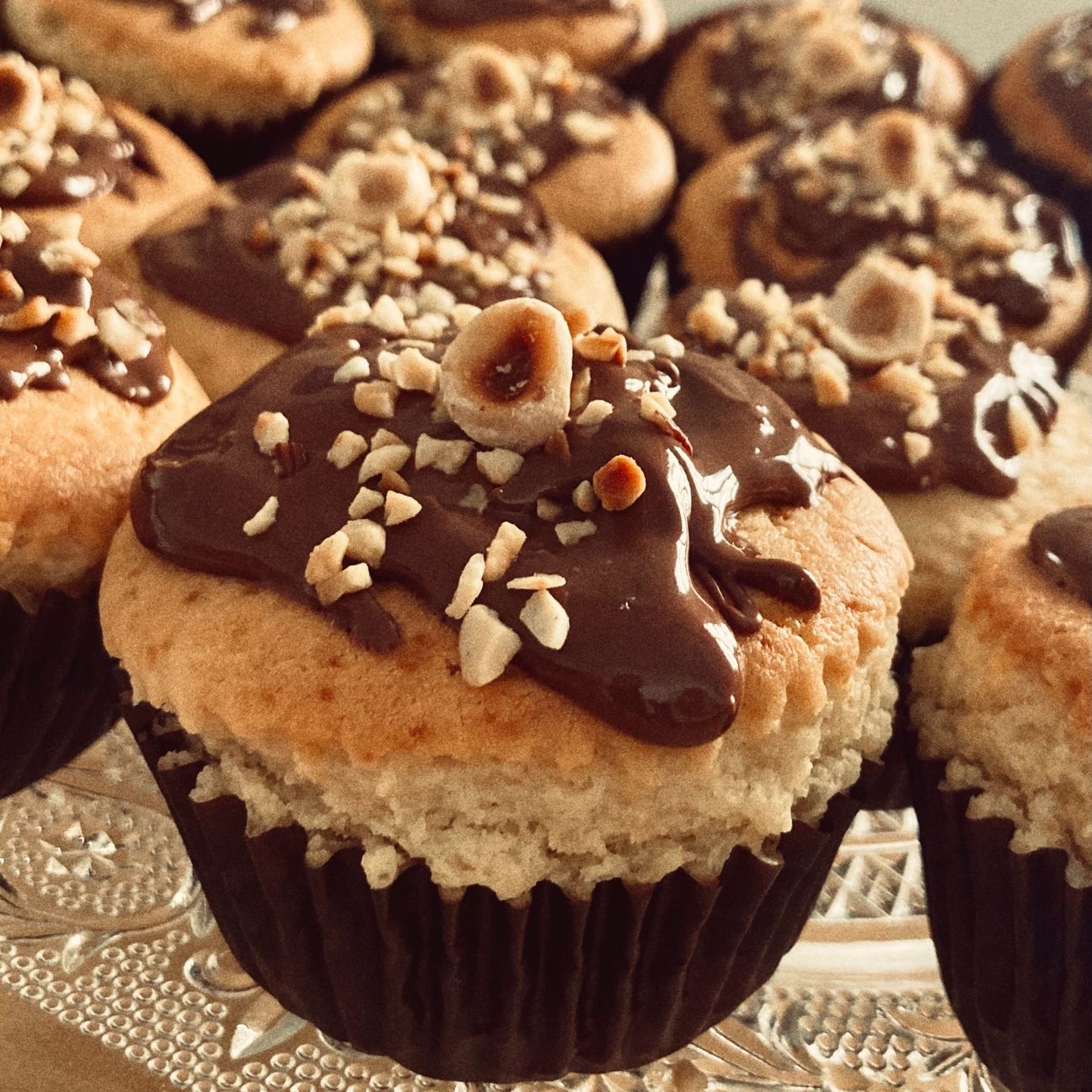 Muffin cuore morbido alla nutella