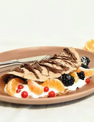 Ricetta Piadacake mandarino e cioccolato di Postfitincucina