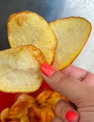 Ricetta Chips di patate di unaforchettadigitale