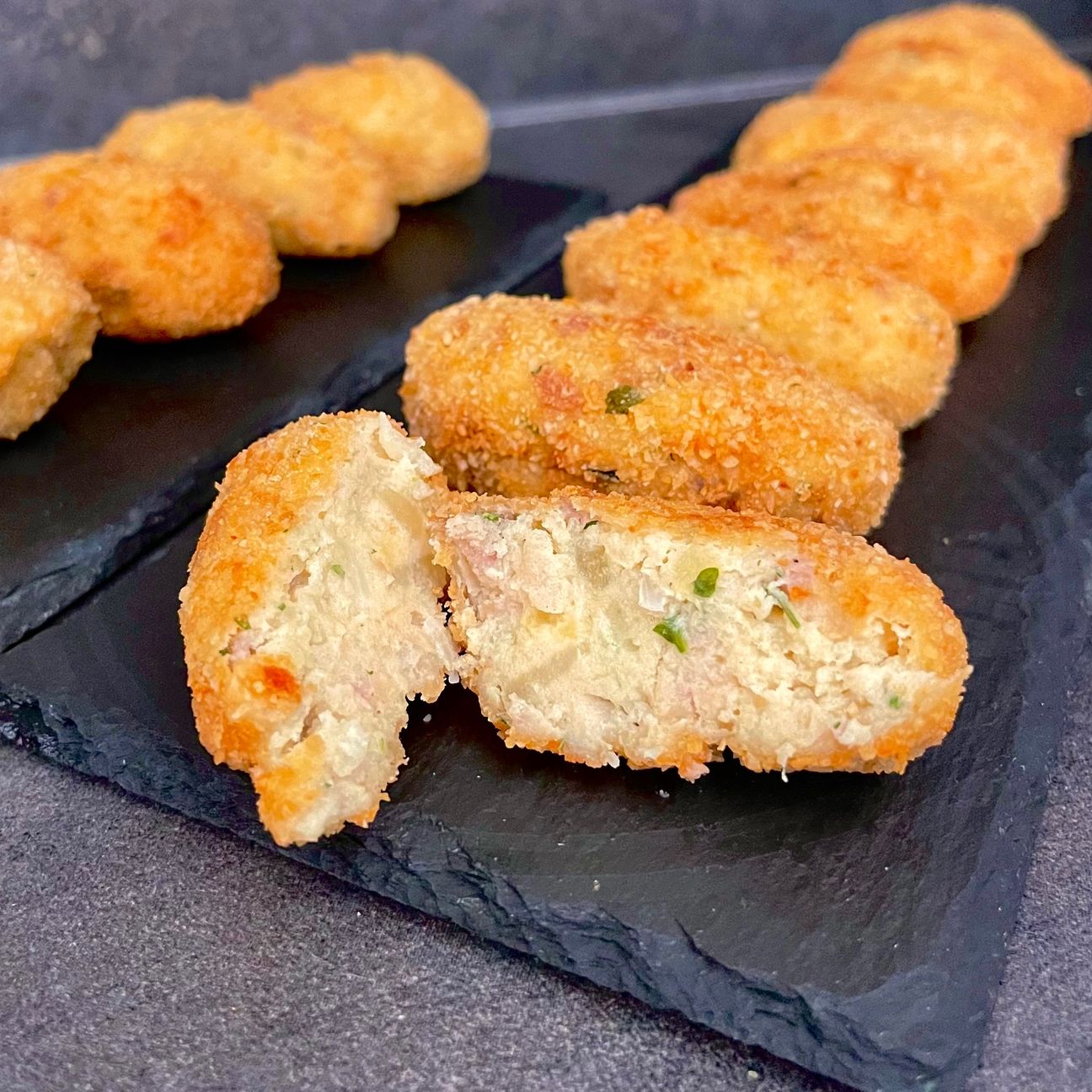 Polpette di patate e salsiccia
