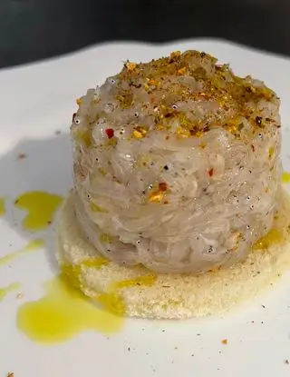 Ricetta Toast con crudo di rossetti di unaforchettadigitale