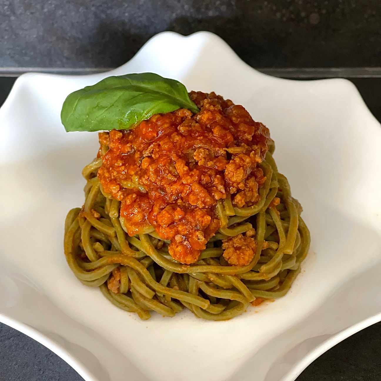 Taglierini all’ortica con ragù di chianina