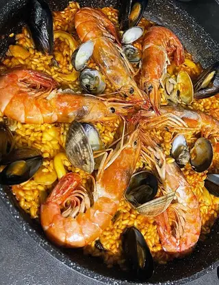 Ricetta Paella di mare di unaforchettadigitale