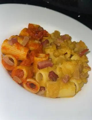Ricetta Amatriciana Bicolor  di unaforchettadigitale