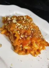 Ricetta Fusilli lunghi al forno con ragù di fassona e nocciole