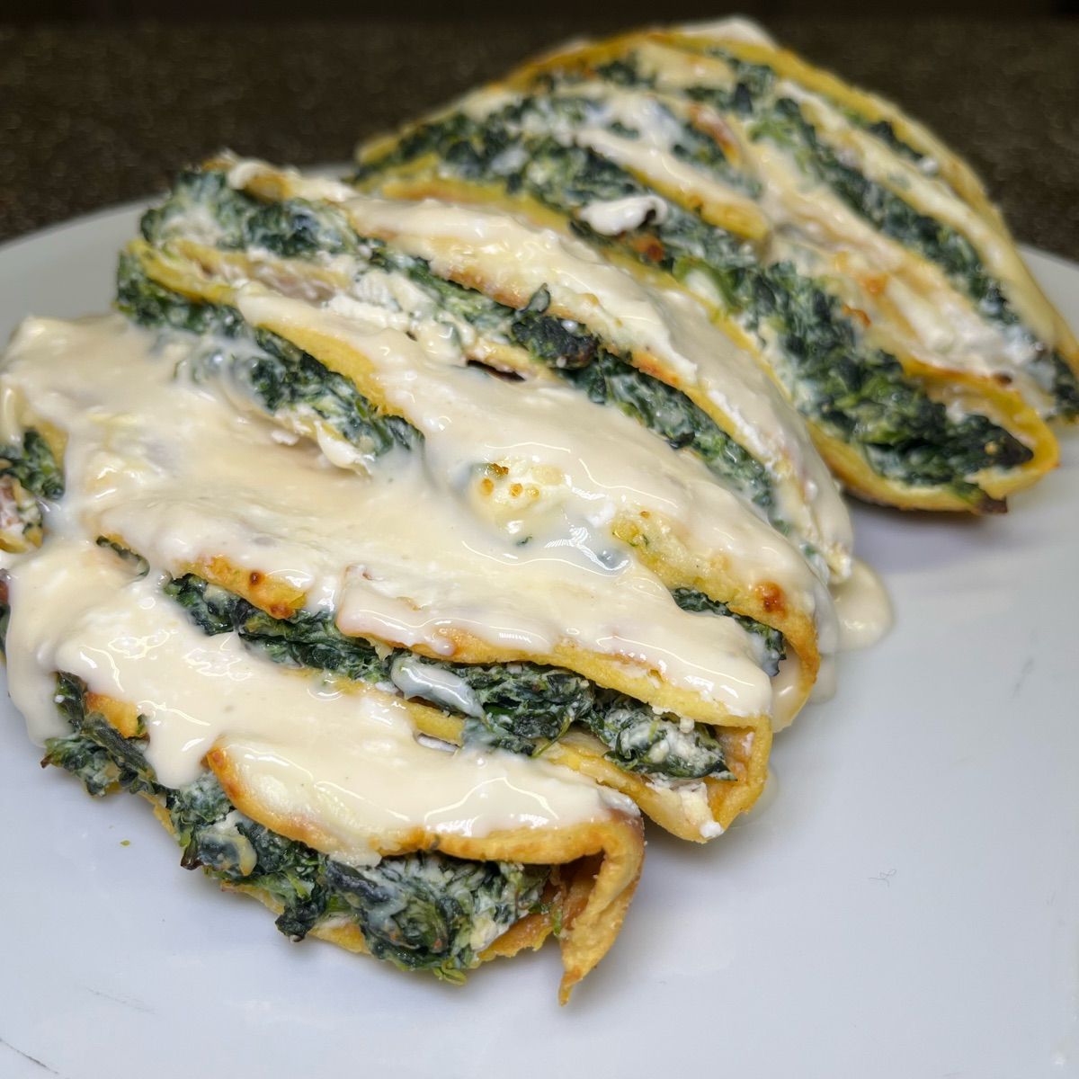 Crespelle ricotta e spinaci