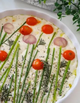 Ricetta Focaccia primavera senza glutine di celiachia_con_gusto