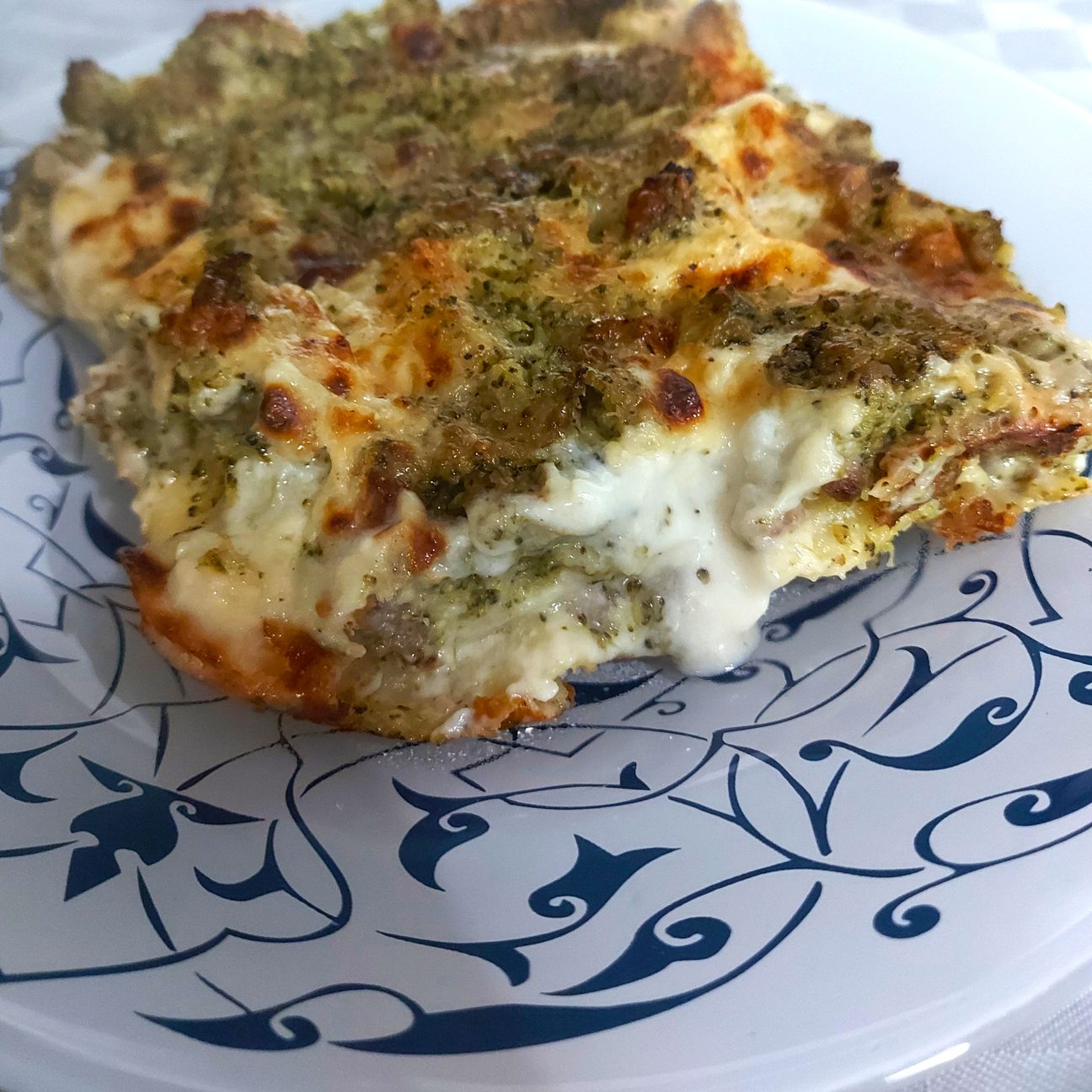 Lasagne salsiccia e broccoletti
