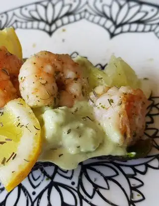 Ricetta Insalata di avocado e gamberetti di giovanna1993