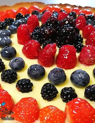 Ricetta Crostata con more e frutti di bosco di blubasilico