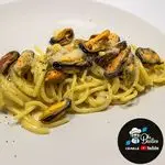Ricetta Spaghetti pecorino e cozze