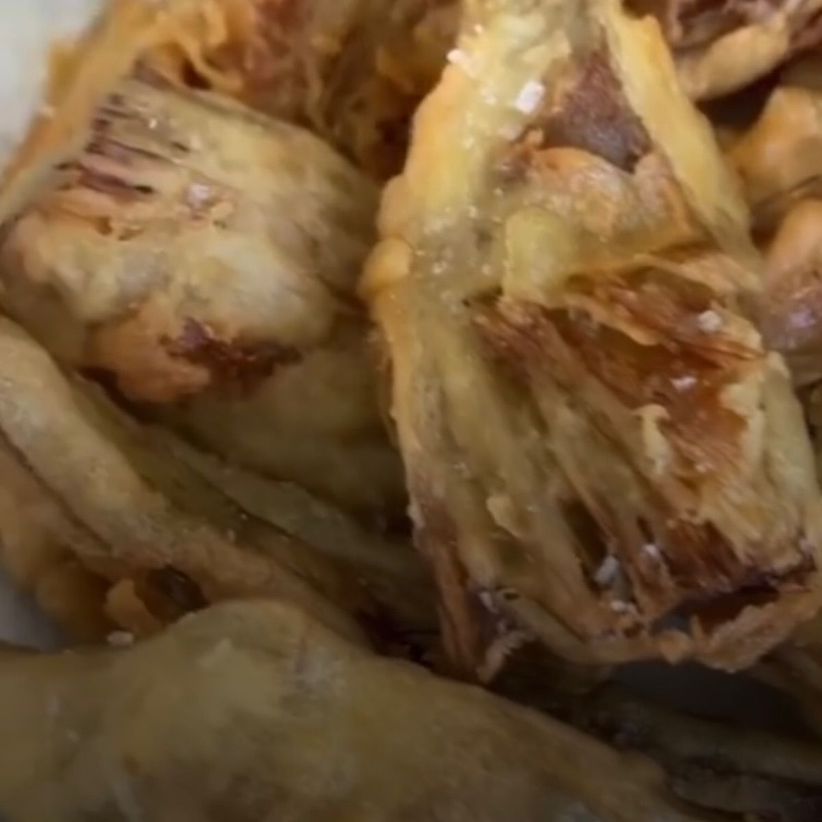 Carciofi in pastella vegana