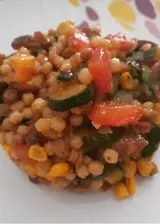 Ricetta Fregola  con verdure