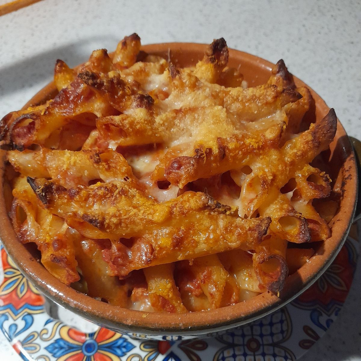 Tegamini di pasta al forno