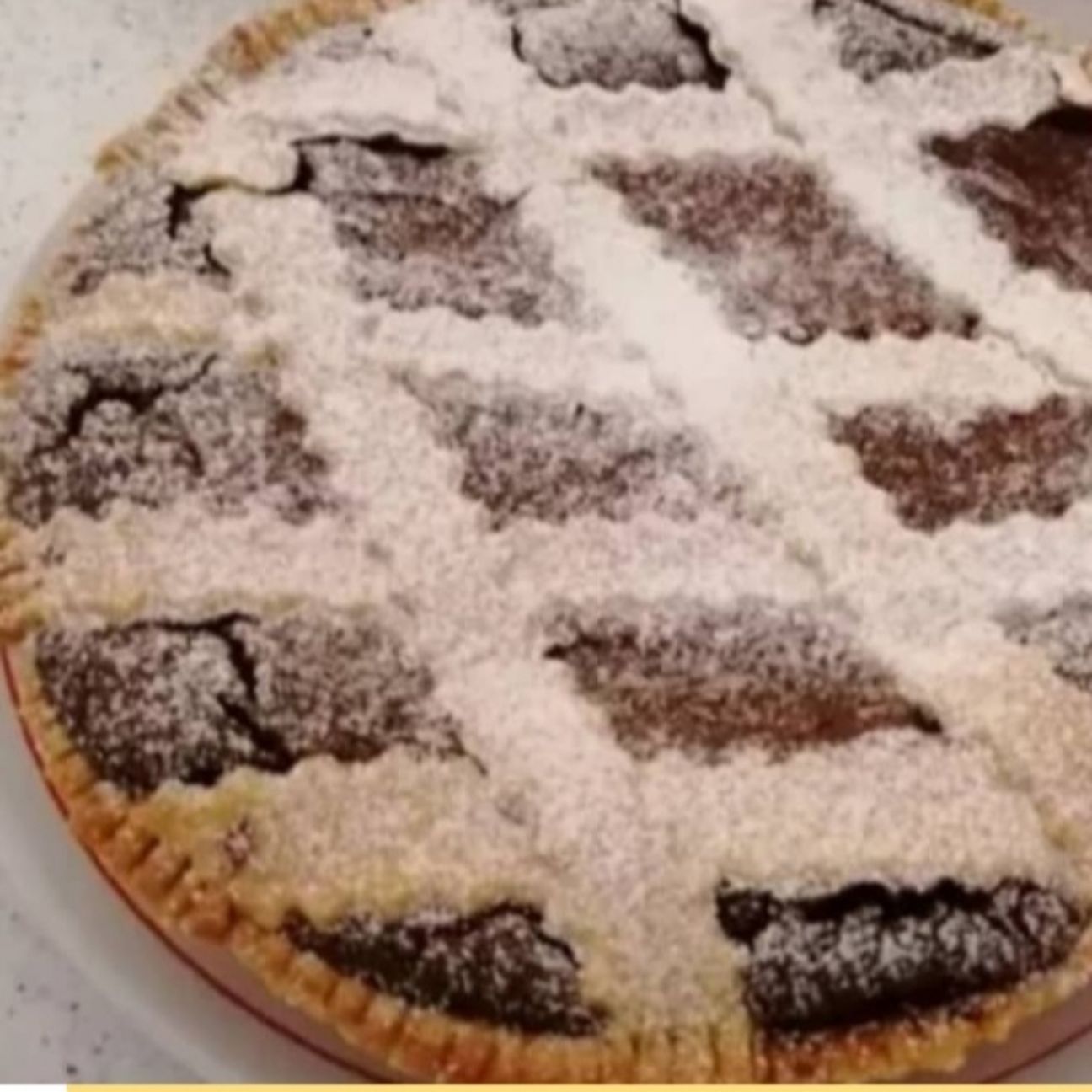 Crostata di castagne