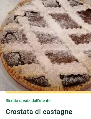 Ricetta Crostata di castagne di annamariaincucina