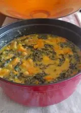 Ricetta Zuppa di  cavolo nero, ceci e polenta